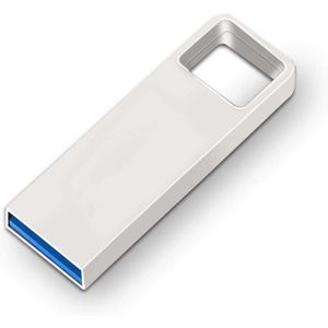 USB Flash Drive Waterproof USB Memory Stick 256GB, Silver